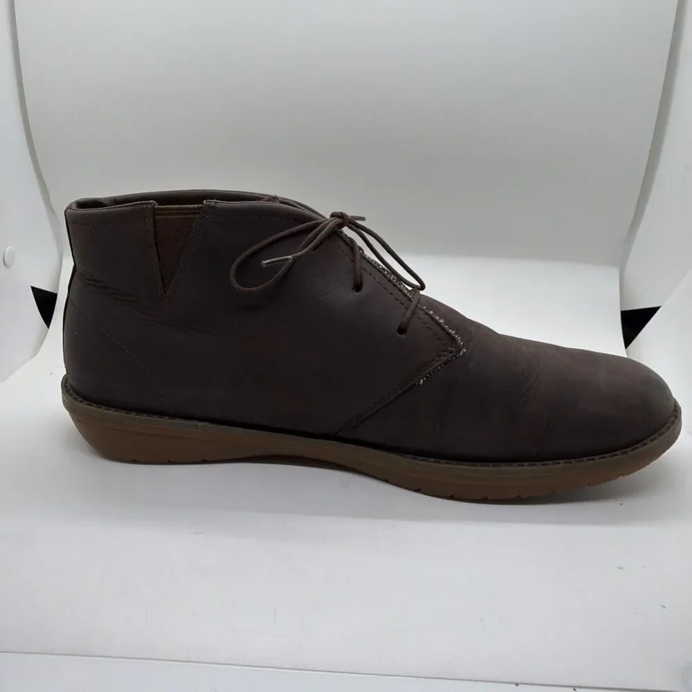 Timberland Earthkeepers 5949R Front Travel Brown Leather Chukka Boots Mens 10
